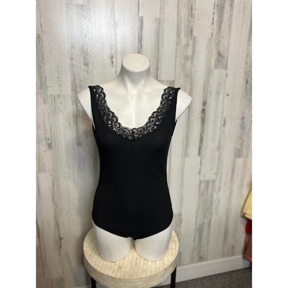 H&M black bodysuit - Picture 1 of 5